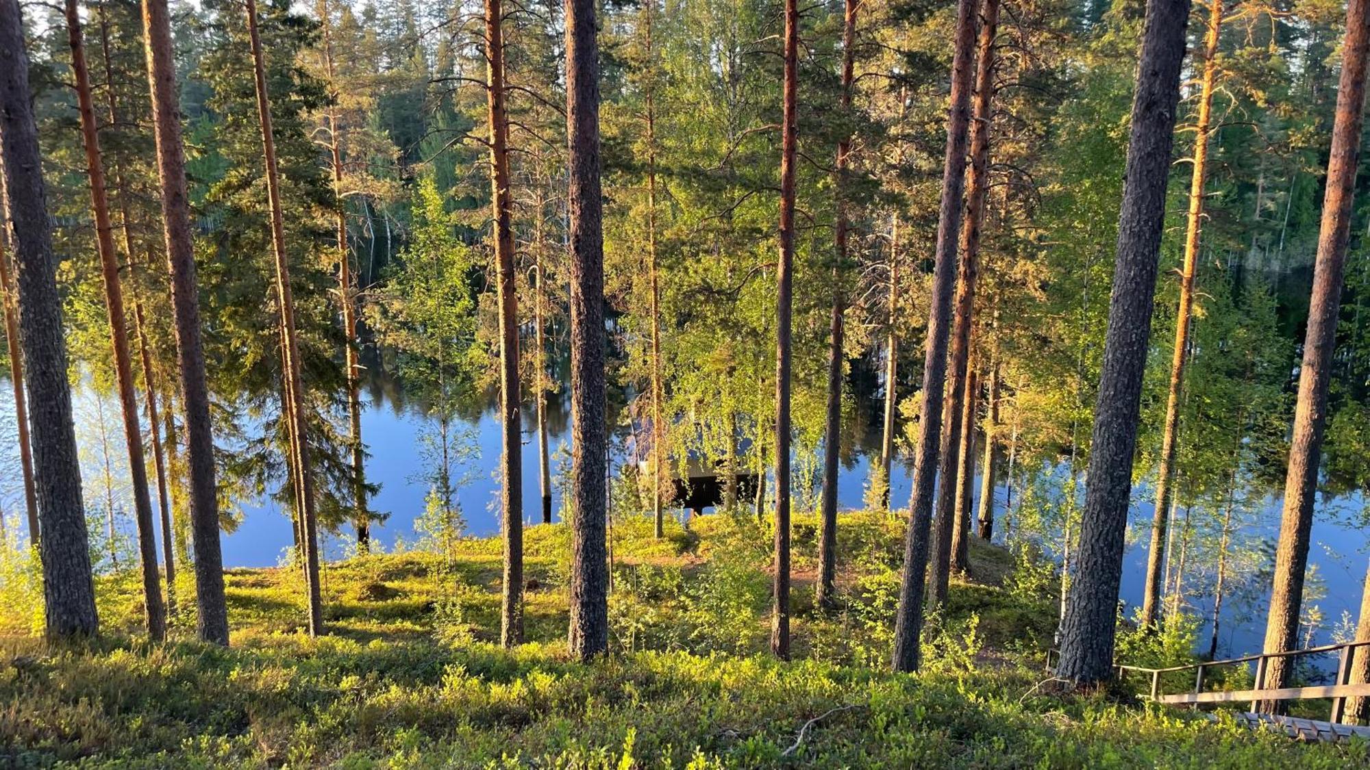 Ahvenlampi Camping Saarijarvi Exterior photo