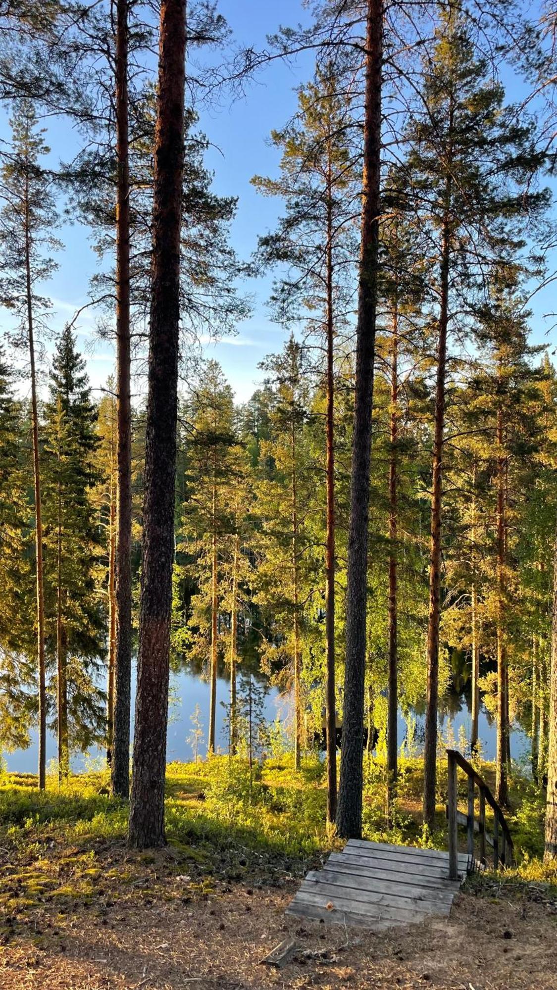 Ahvenlampi Camping Saarijarvi Exterior photo